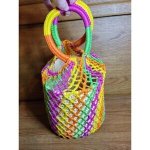 Sensistudio Handmade Woven Bucket Bag New